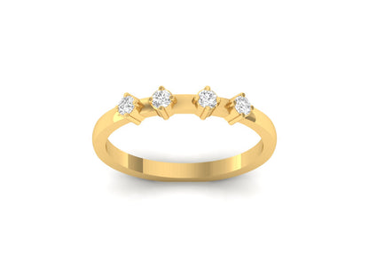 Quad Daimond Ring