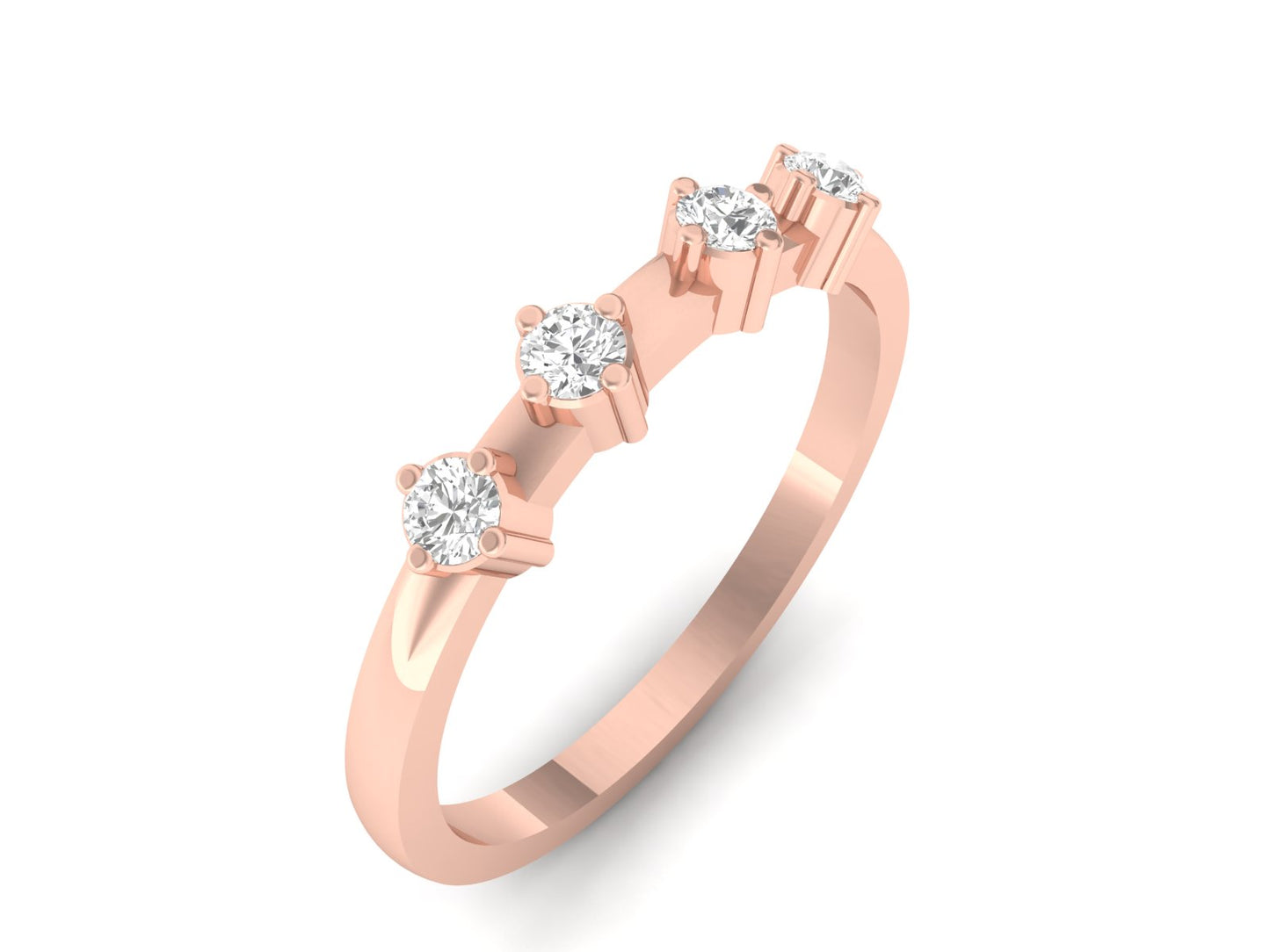Quad Daimond Ring