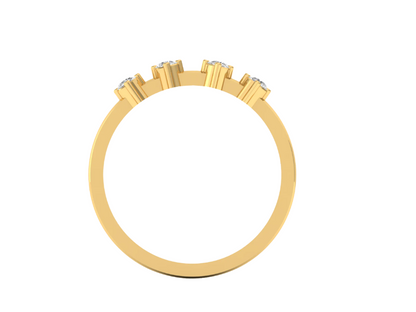 Quad Daimond Ring