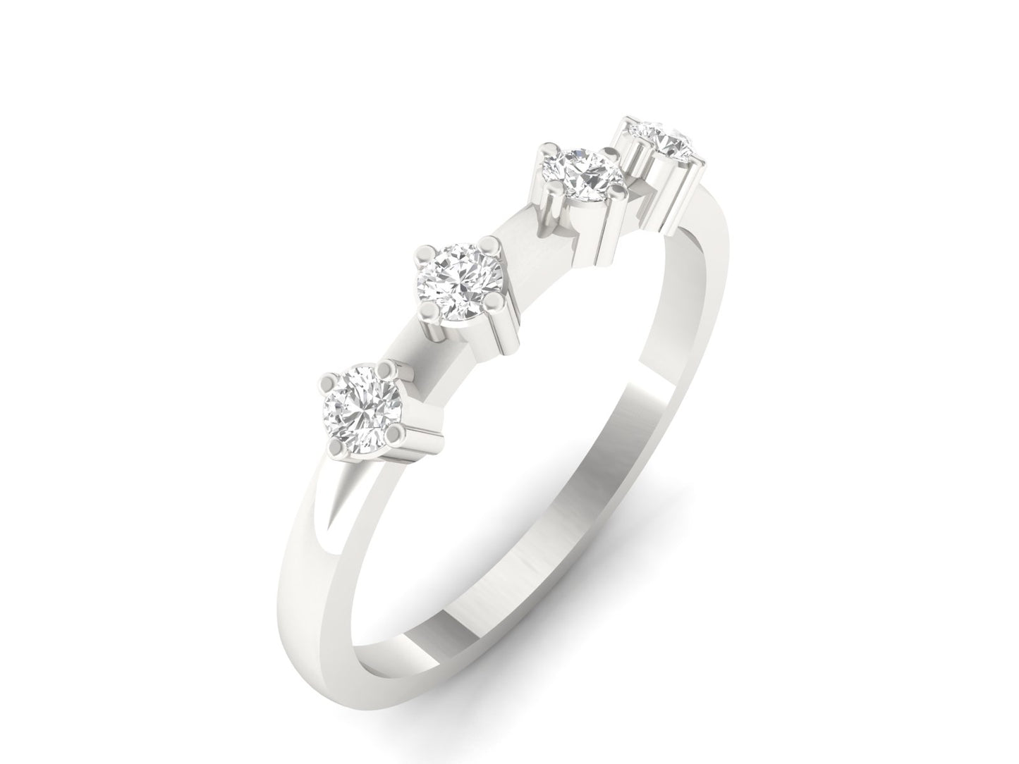 Quad Daimond Ring