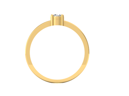 0.25 Carat Solitaire Diamond Ring