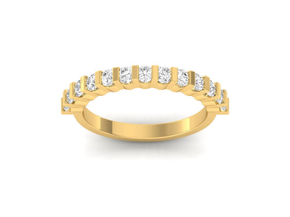 Half Round Eternity Band