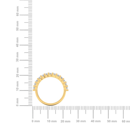Half Round Eternity Band