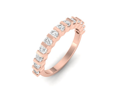 Half Round Eternity Band