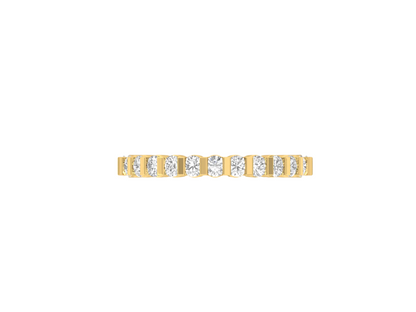 Half Round Eternity Band