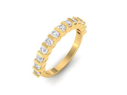 Half Round Eternity Band