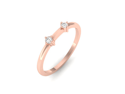 Duo Diamond Ring