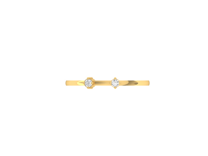 Duo Diamond Ring