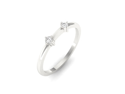 Duo Diamond Ring