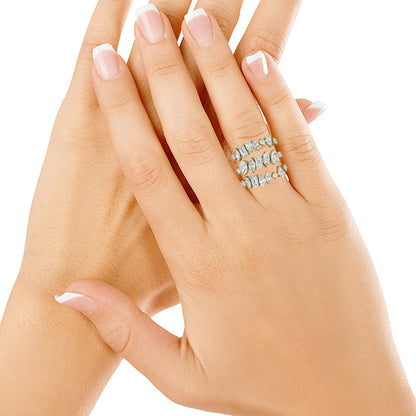 Symphony of Sparkle Multi-Diamond Ring