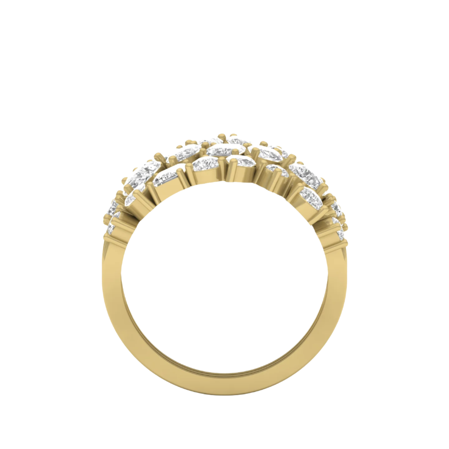 Symphony of Sparkle Multi-Diamond Ring