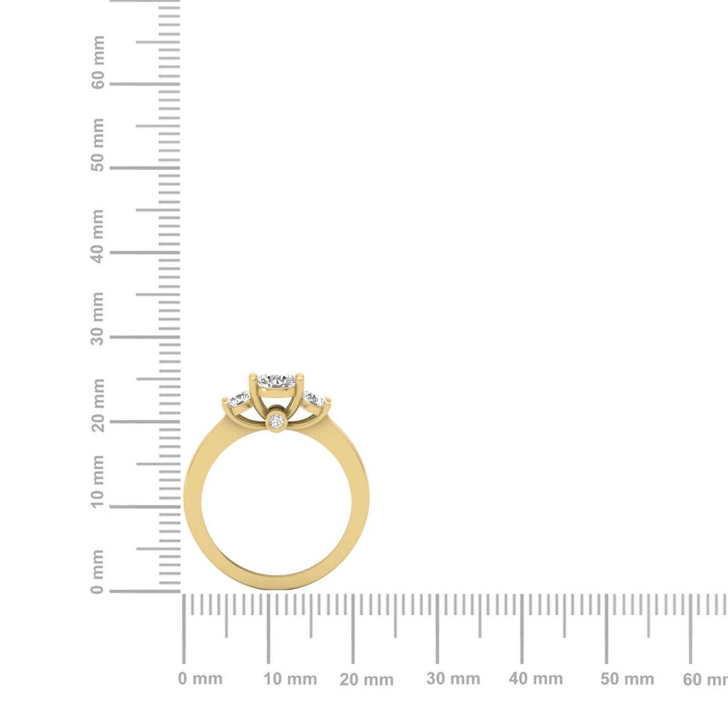 Timeless Trilogy Diamond Anniversary Ring
