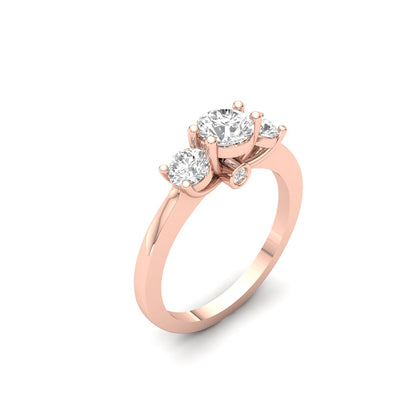 Timeless Trilogy Diamond Anniversary Ring
