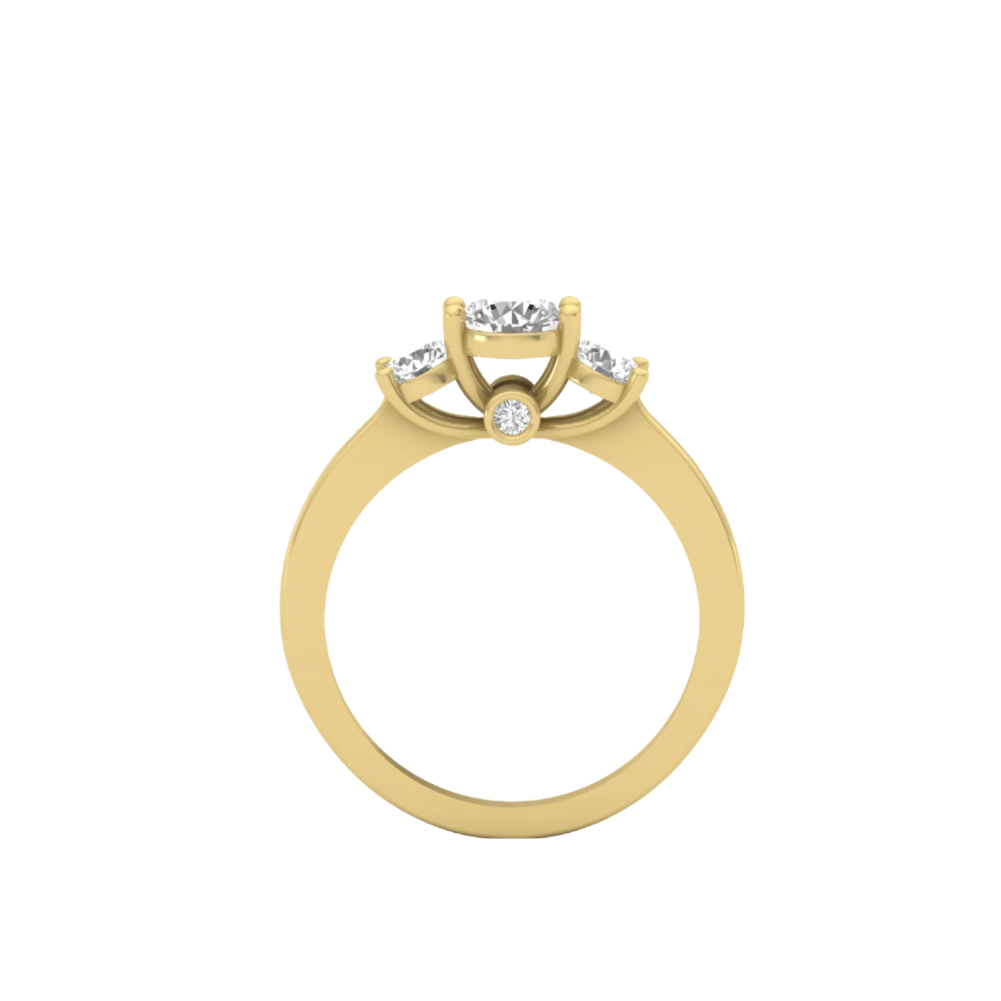 Timeless Trilogy Diamond Anniversary Ring