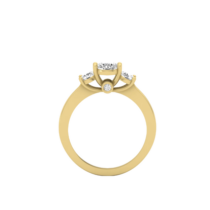 Timeless Trilogy Diamond Anniversary Ring