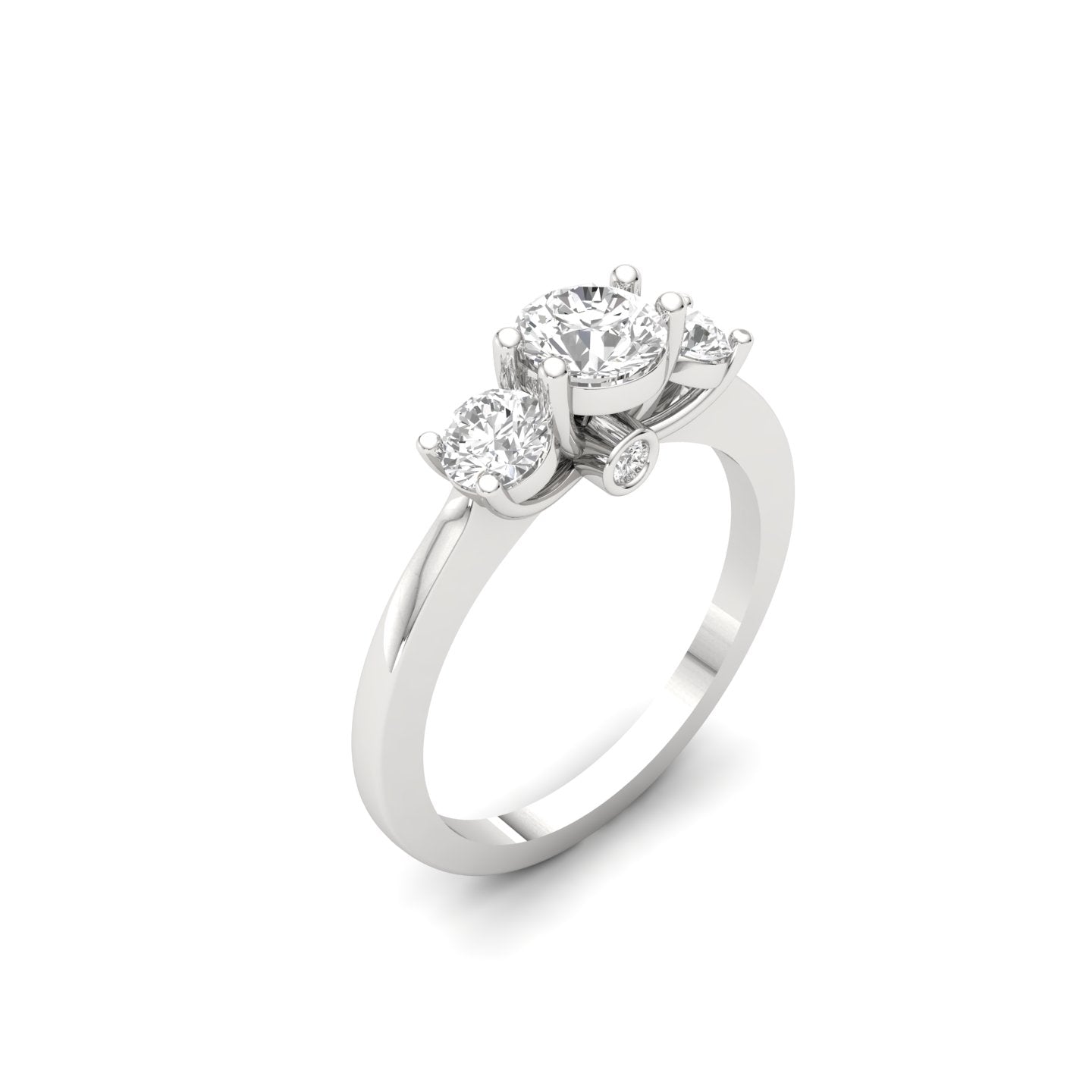 Timeless Trilogy Diamond Anniversary Ring