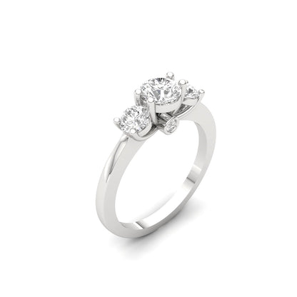 Timeless Trilogy Diamond Anniversary Ring