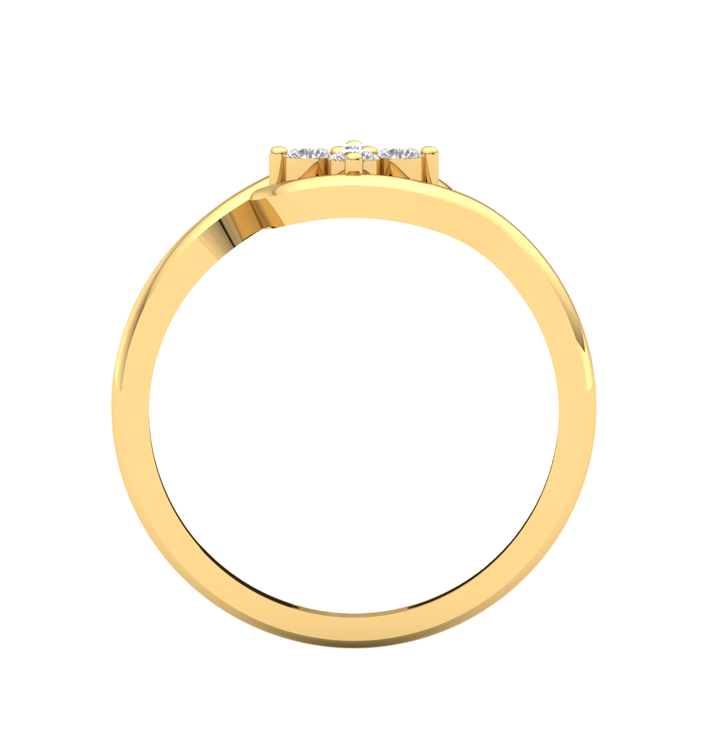 Lustrous Petal Ring