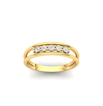 The Quintet Diamond Ring