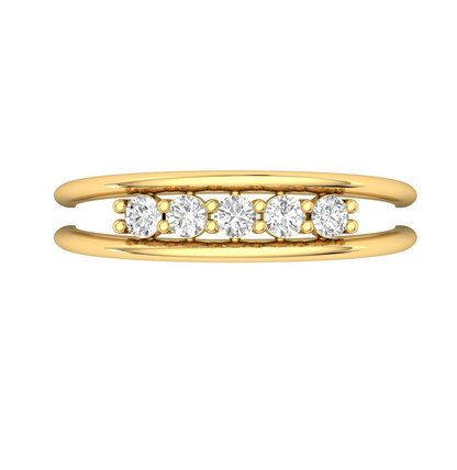 The Quintet Diamond Ring