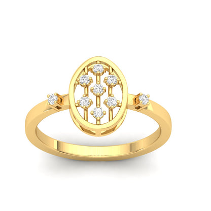 The Stargazer Diamond Ring