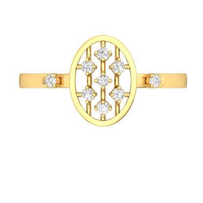 The Stargazer Diamond Ring