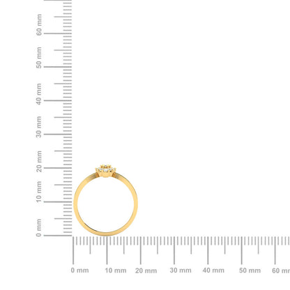 Celestial Aura Diamond Ring
