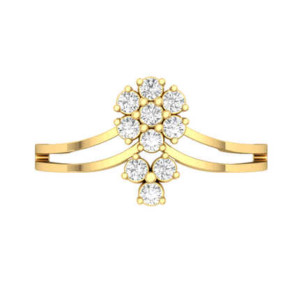 Celestial Aura Diamond Ring
