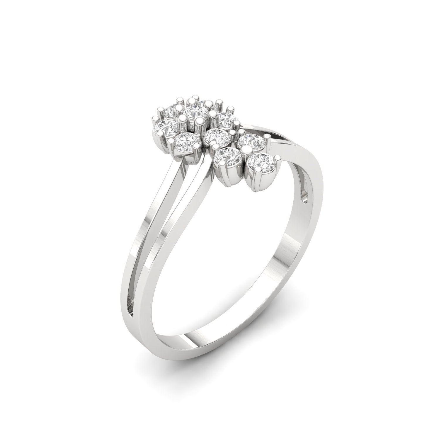 Celestial Aura Diamond Ring