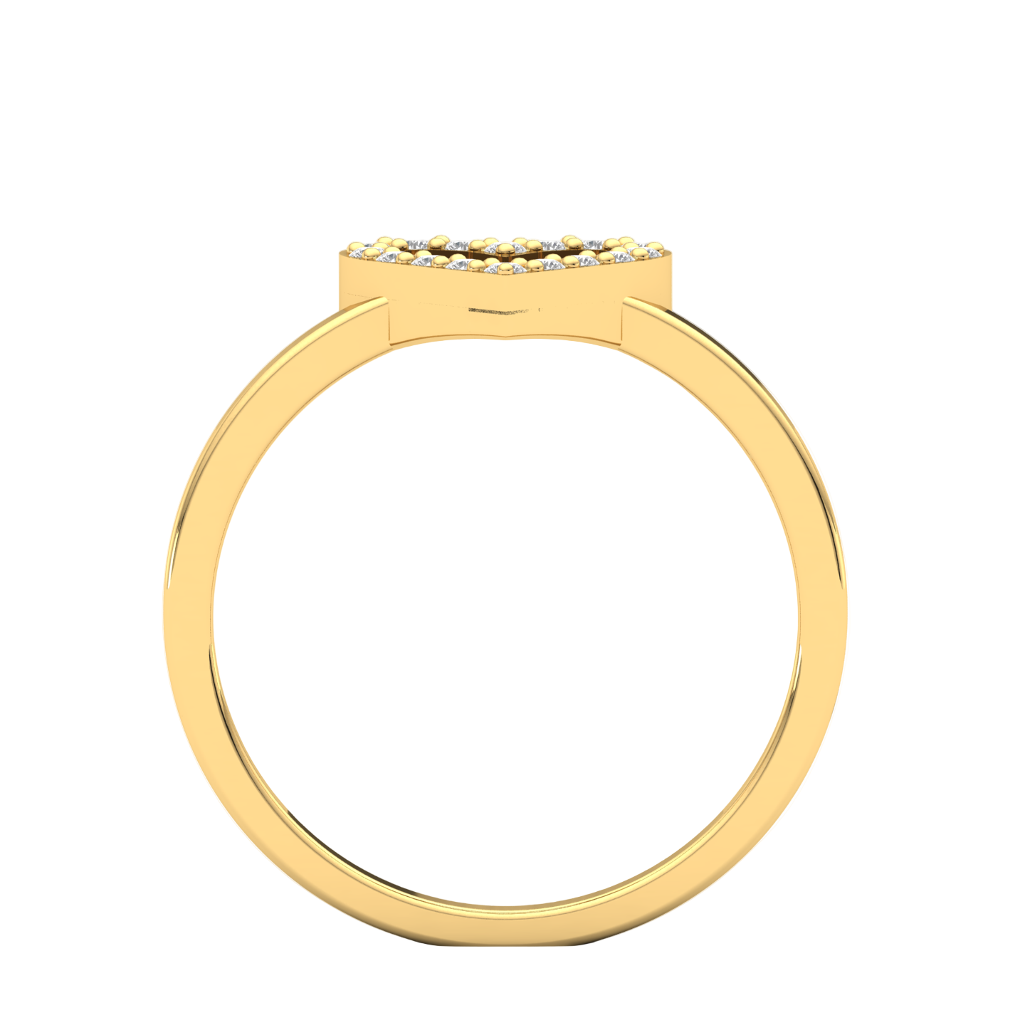 Sparkling Heart Ring