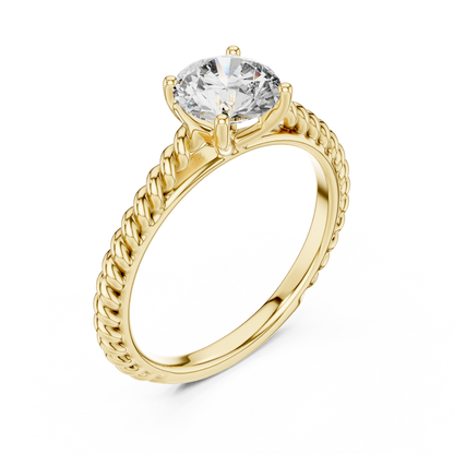 Eternal Weave Diamond Ring