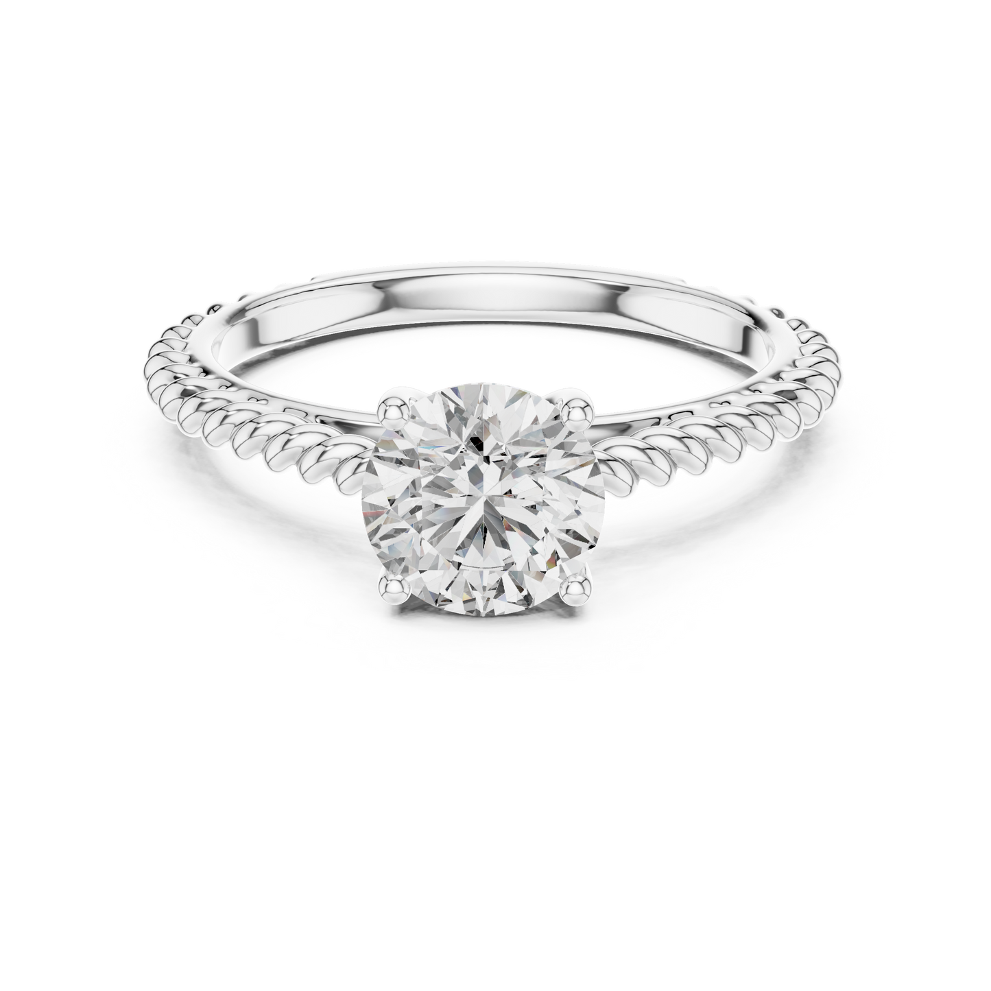 Eternal Weave Diamond Ring