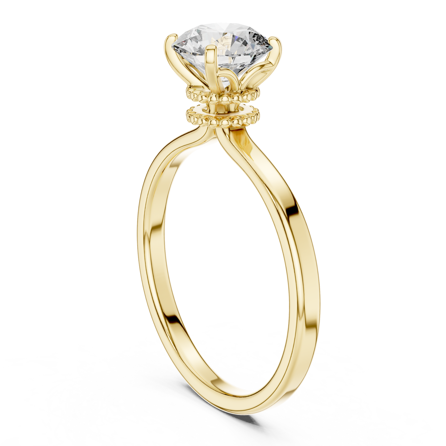 Imperial Crown Diamond Ring