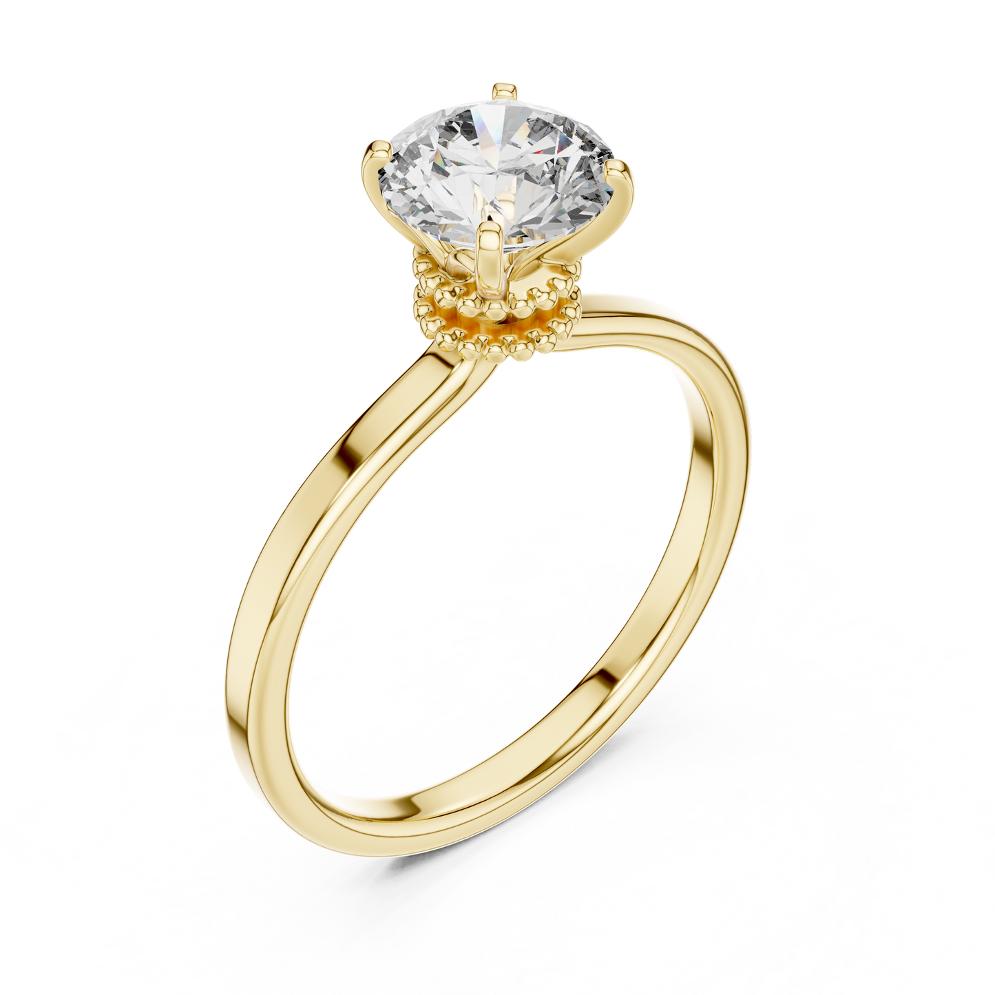 Imperial Crown Diamond Ring