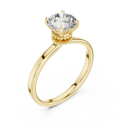 Imperial Crown Diamond Ring
