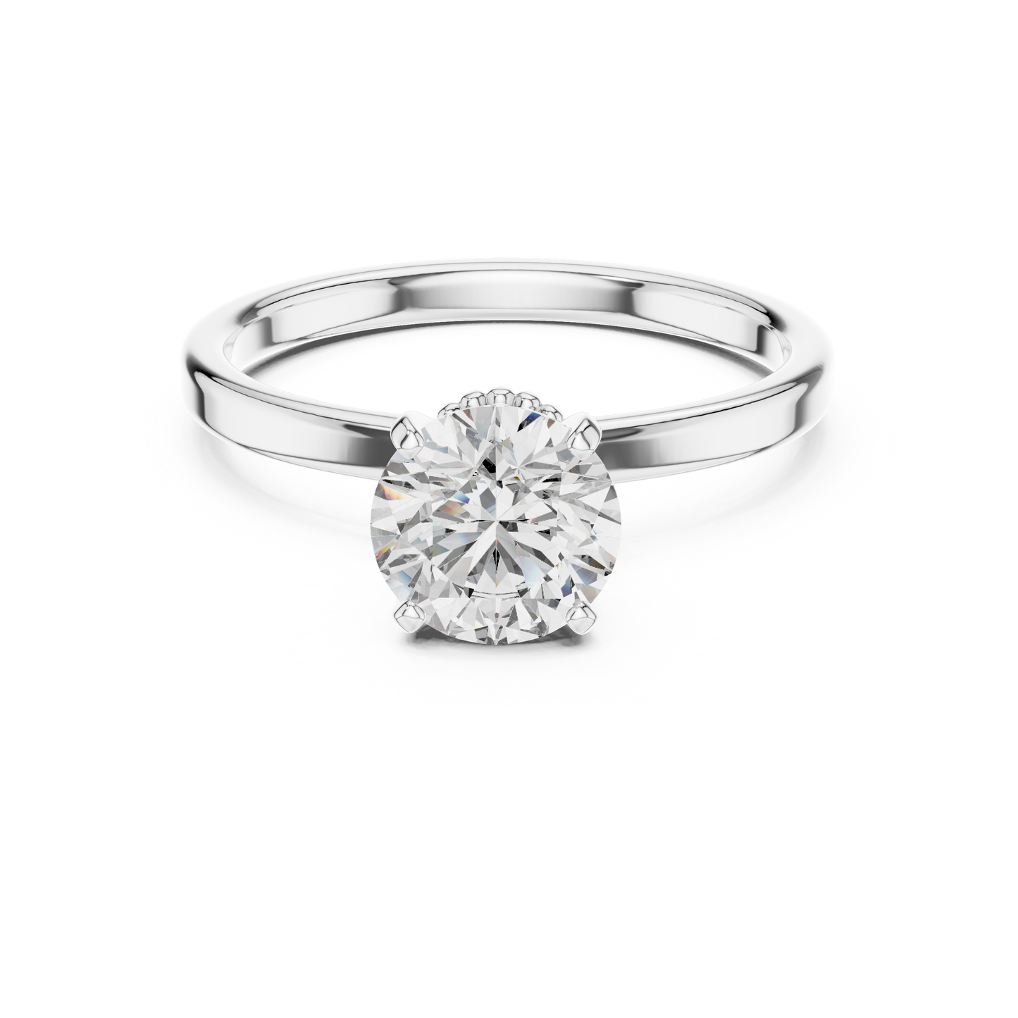 Imperial Crown Diamond Ring