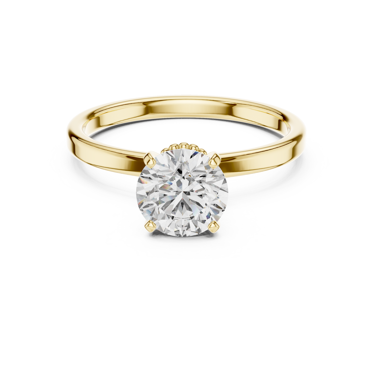 Imperial Crown Diamond Ring