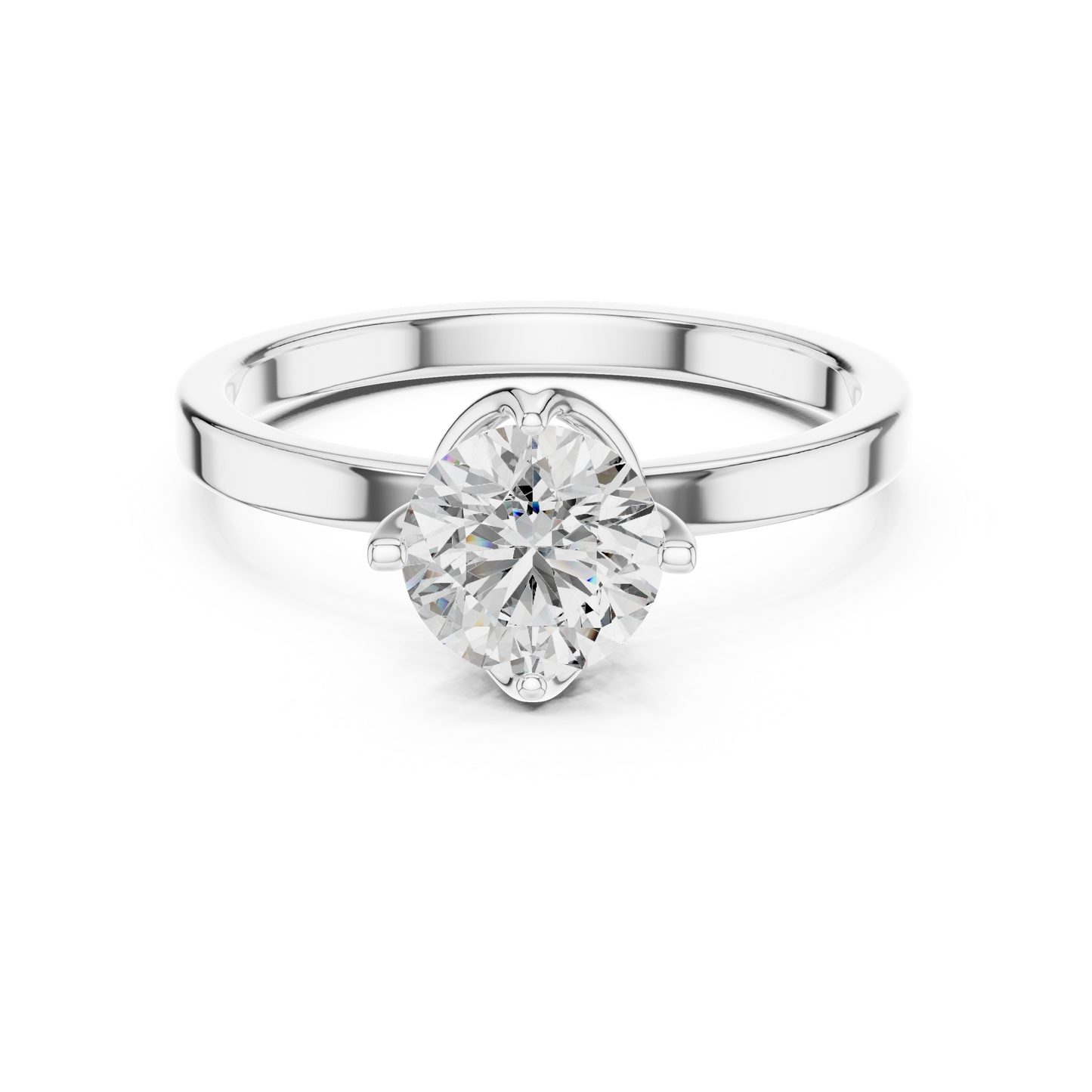 Golden Whisper Diamond Ring