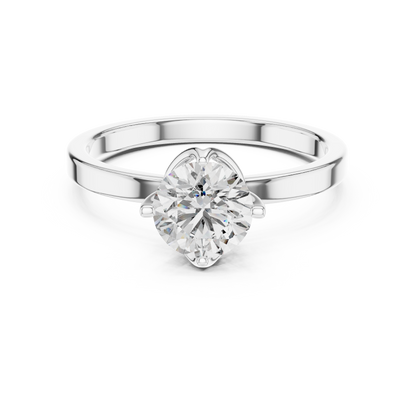 Golden Whisper Diamond Ring