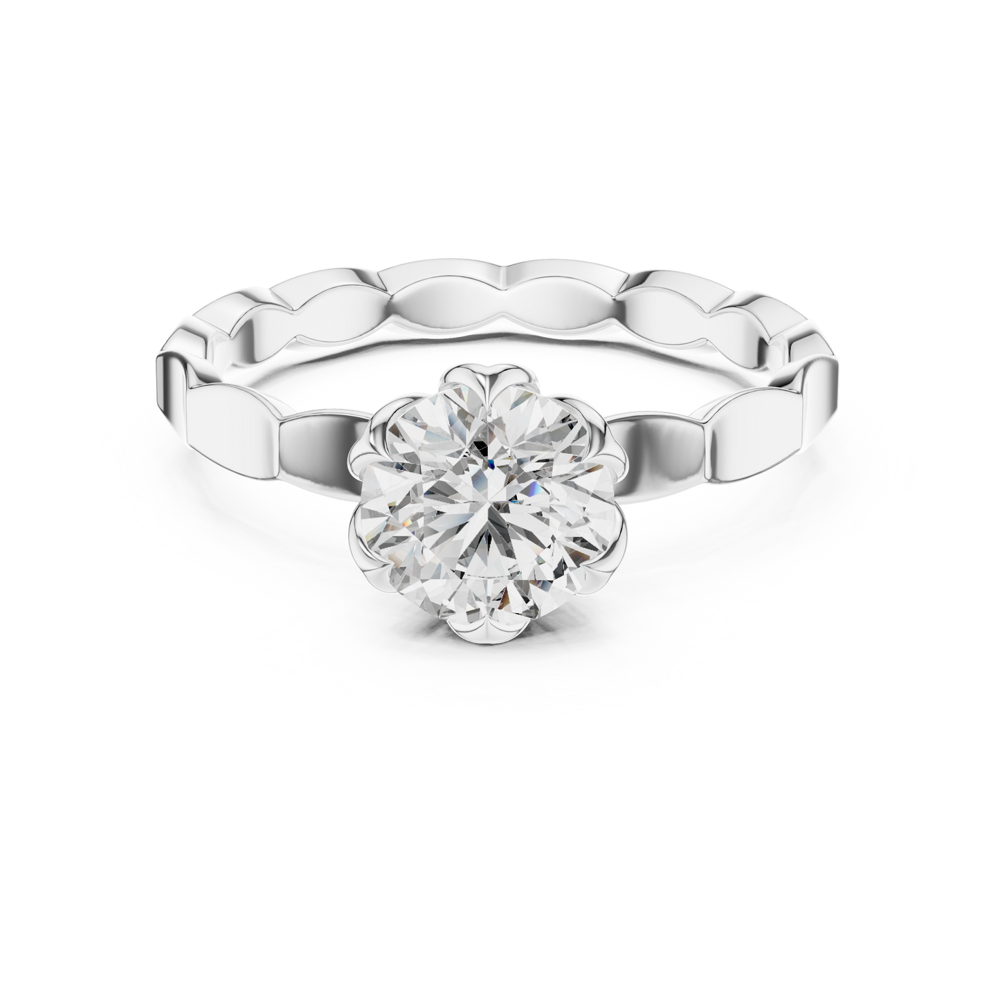 Empress Glow Diamond Ring