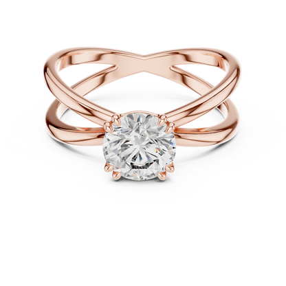 Celeste Crown Solitaire Ring