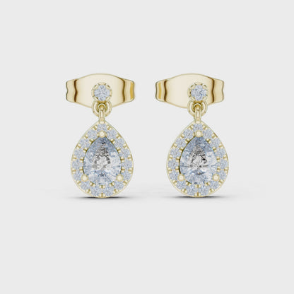Elara Radiance Drop Earrings