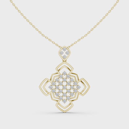 Eterna Blossom Diamond Pendant (without Chain)