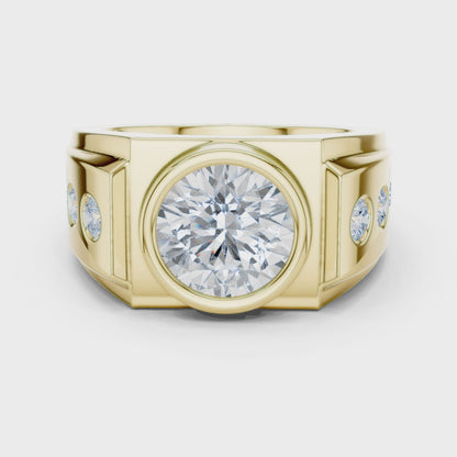 Bezel Signet Men's Ring
