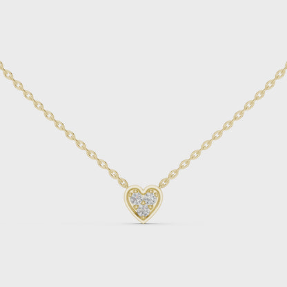 Heartbeat Diamond Pendant (without Chain)